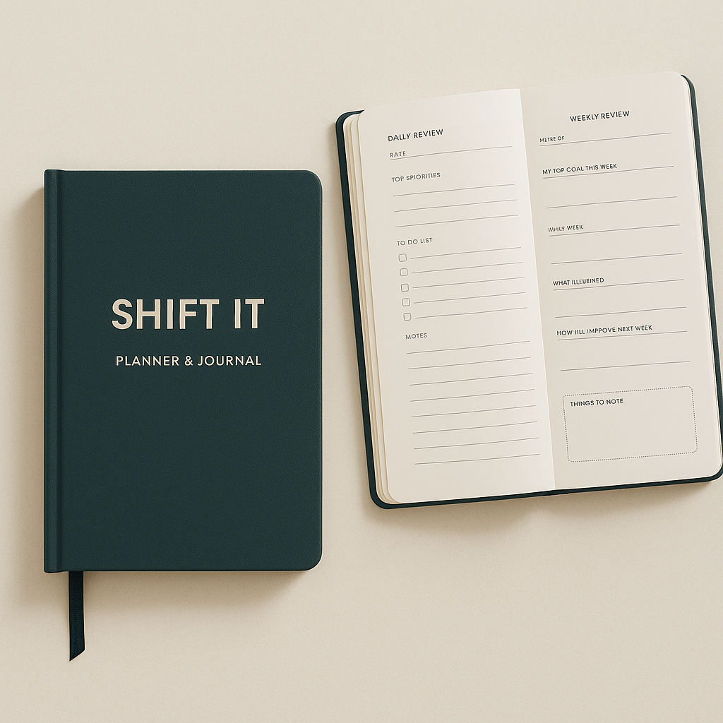 Shift It | Business Planner & Journal (Dummy Product)